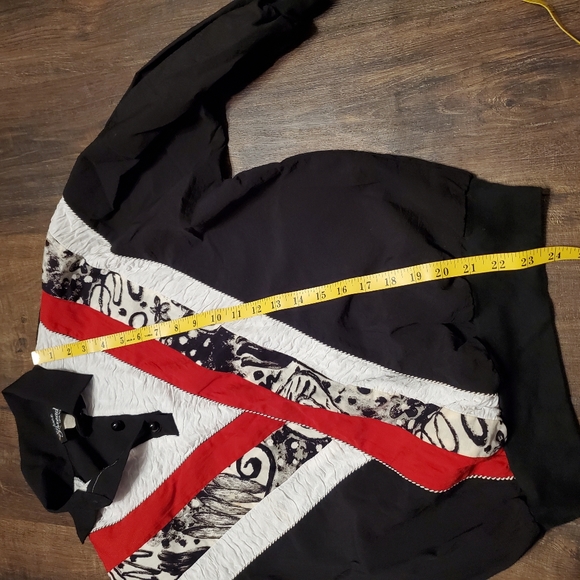 Silver Thread Made In The USA Vintage Windbreaker Pullover Small - Picture 5 of 7